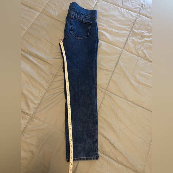 NYDJ Pull-on Skinny Split Ankle Jean Size 8 EUC - Picture 9 of 12